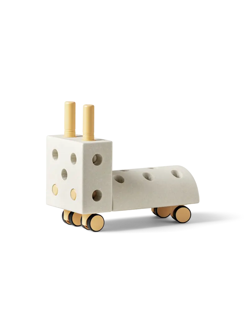 TINY RIDE SAND GREY / HONEY YELLOW
