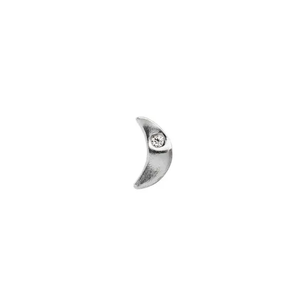 Tout petit bella moon earring silver