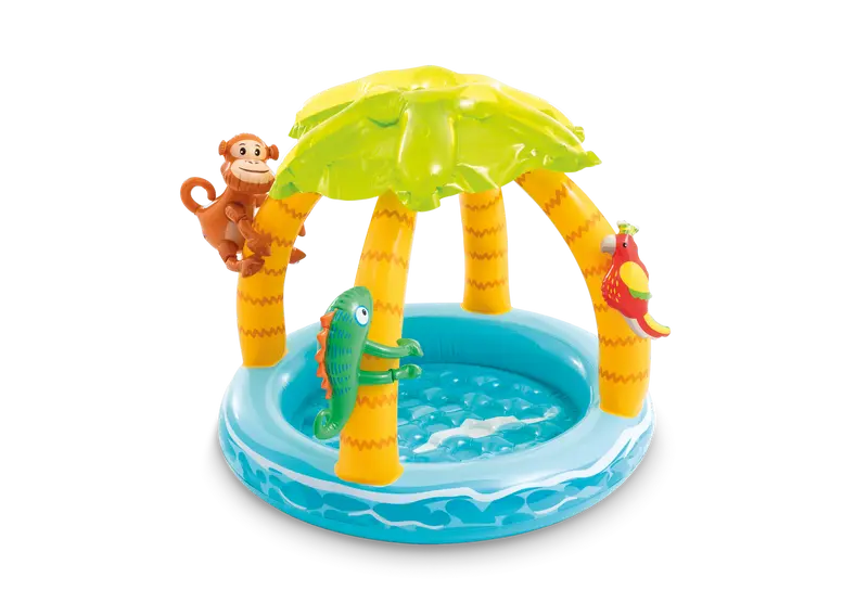 Tropisk Ø Baby Pool 45L 102x86cm