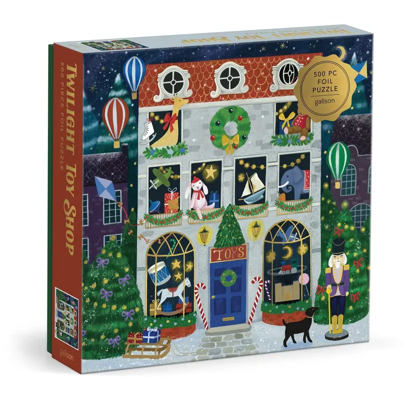 Twilight Toy Shop 500 brikker halloweenpuslespil fra Galison