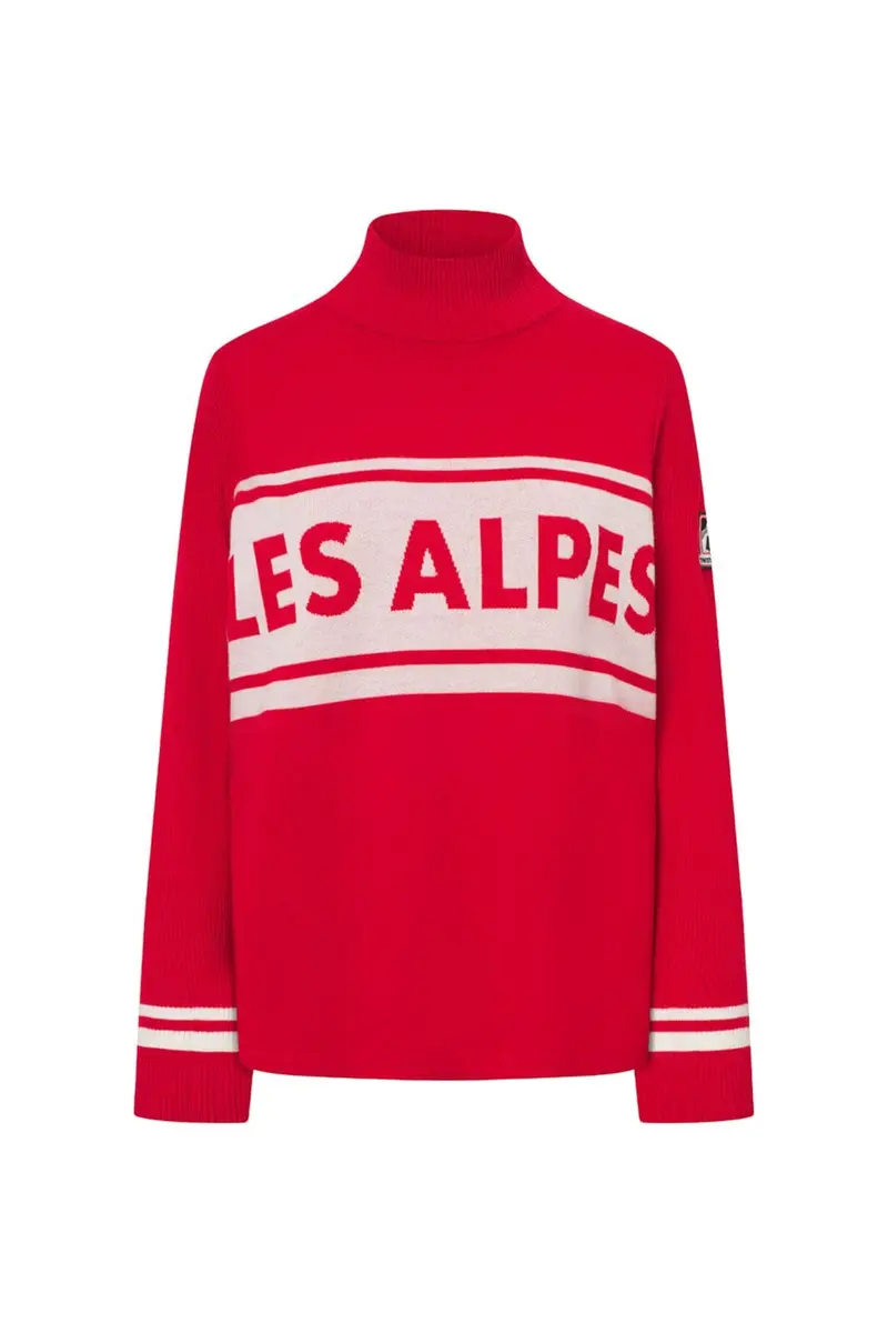 Twist & Tango - Les Alpes Knitted Sweater 865435 - Red