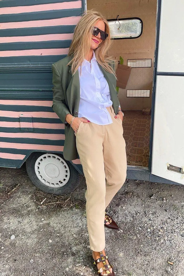 Valentin Studio - Cosy Pants - Sand