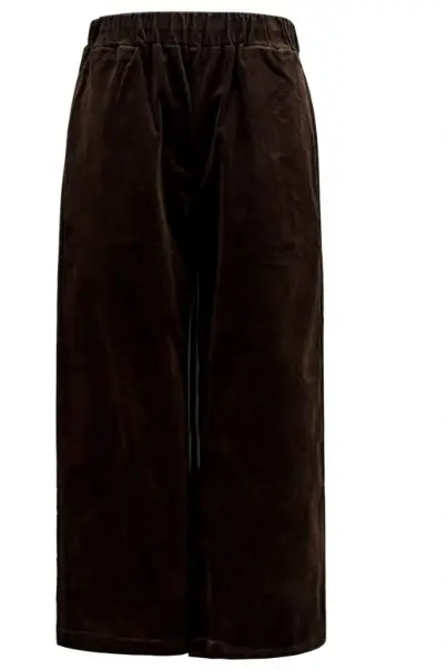 Valentin Studio - Courdey Pants Ch165305c - Dark Brown