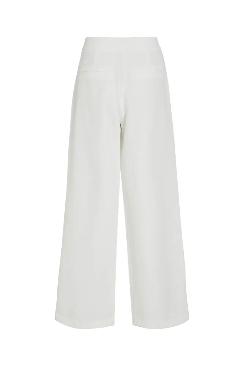 Vila - Vigery Winnie Wide Pants/Dc - 4950361 Cloud Dancer