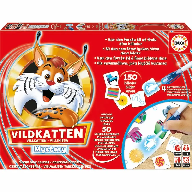 Vildkatten Mystery 150 brikker