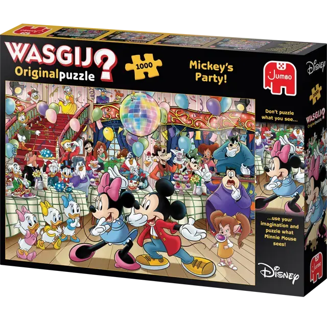 Wasgij Original Disney 1000 brikker puslespil
