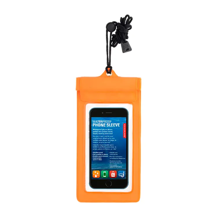 Waterproof Phone Bag | Orange | Mobilcover