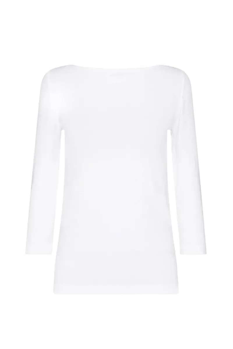 Wolford - Cordoba Top Long Sleeves55040 - 1001 White