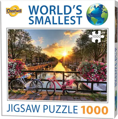 World's Smallest Amsterdam 1000 minibrikker puslespil