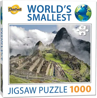 World's Smallest Machu Picchu 1000 minibrikker puslespil