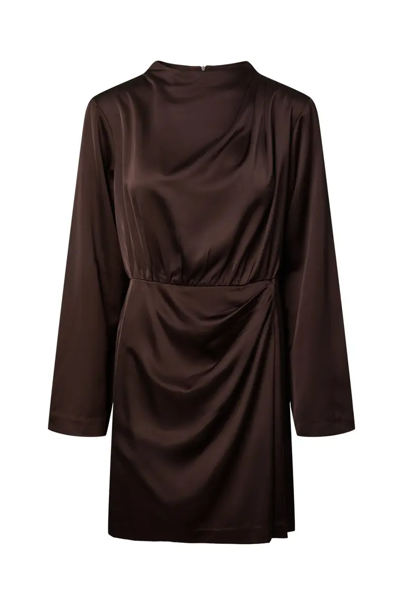 Yas - Yasbista Ls Dress - 5164316 Coffee Bean