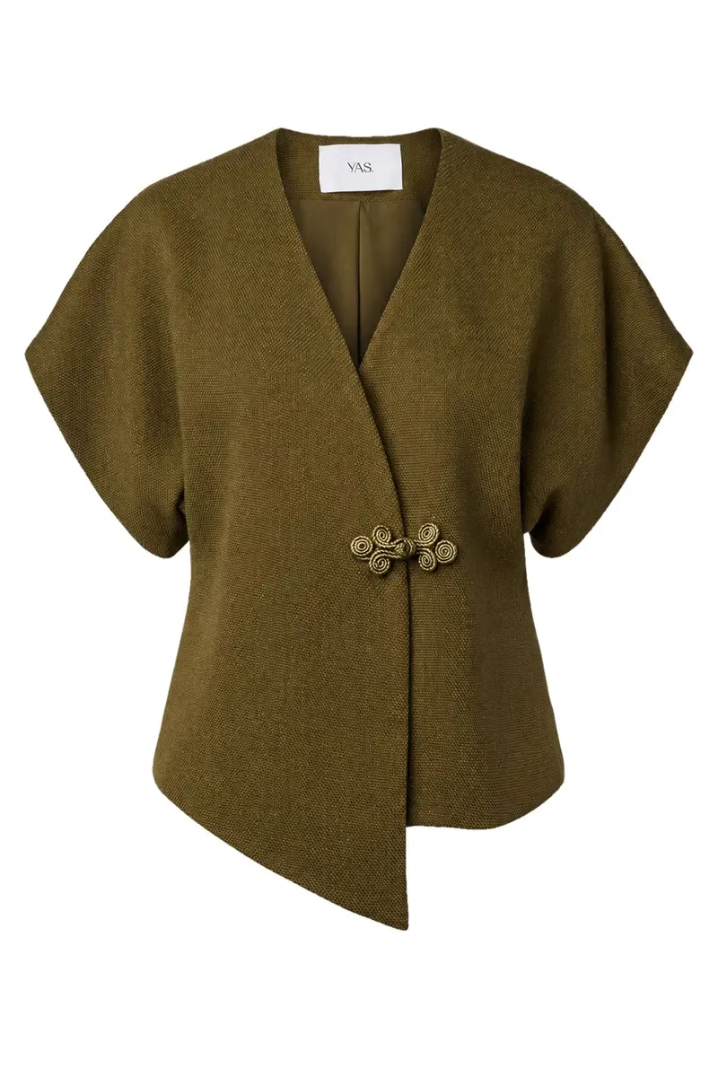Yas - Yascomira Ss Blazer - 5237993 Dark Olive