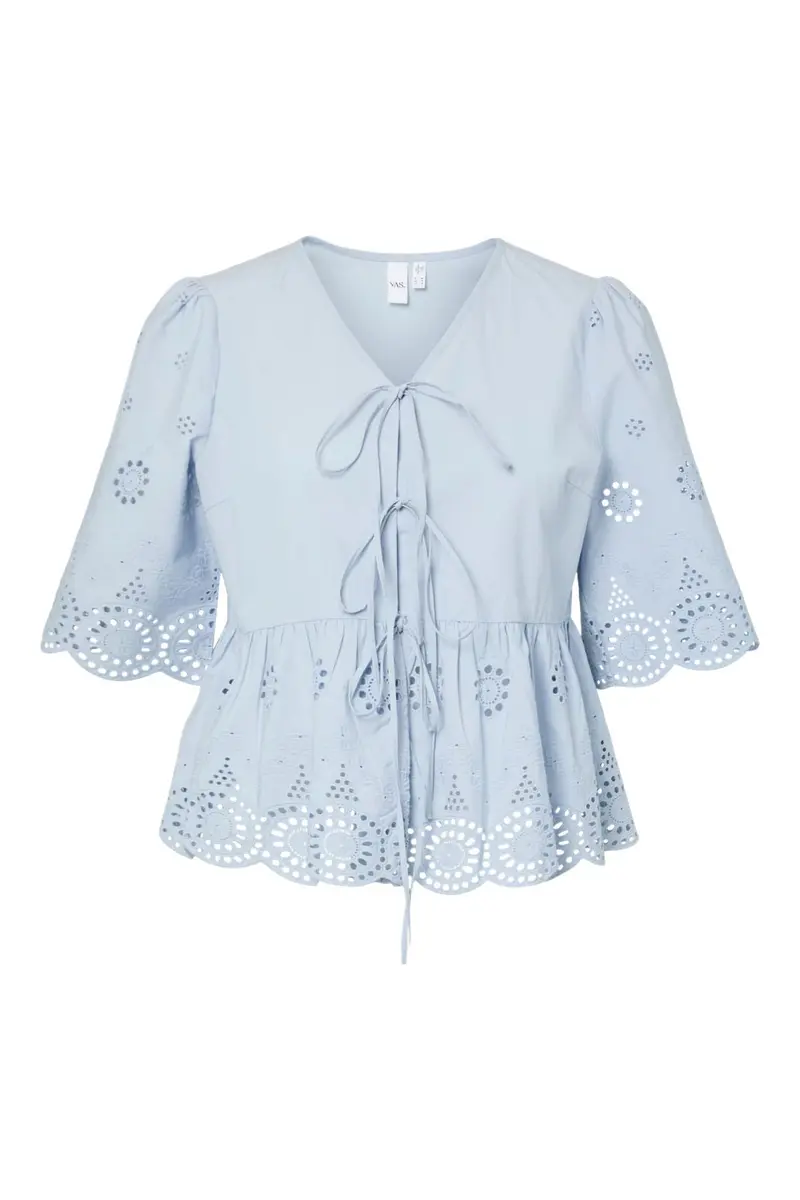 Yas - Yascornelia 2/4 Tie Top - 4924035 Skyway