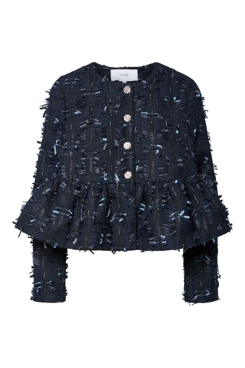 YAS - Yasdira Ls Short Jacket - 4883015 Navy Blazer