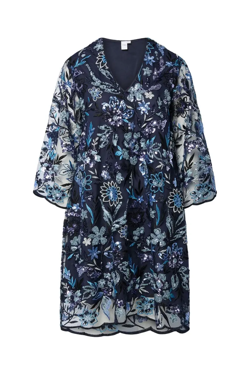 YAS - Yasfliky 3/4 Dress - 4905685 Sargasso Sea