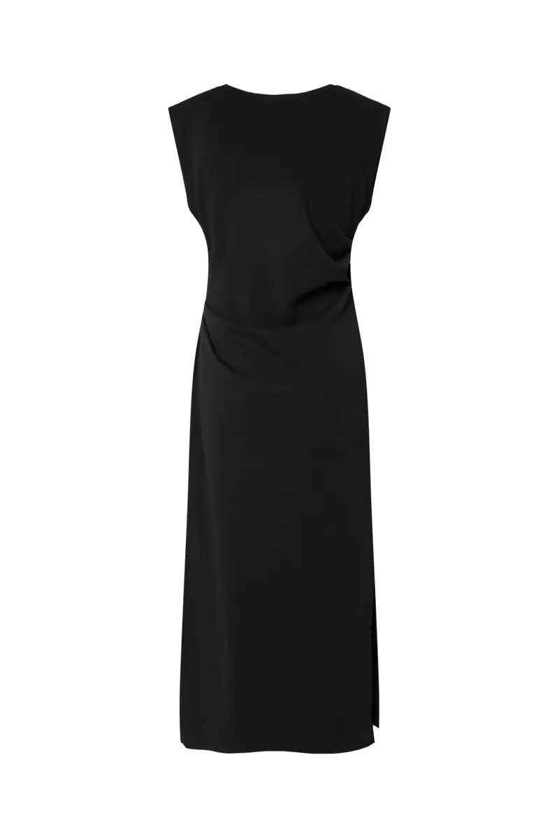 Yas - Yaspina Sl Long Dress - 4828246 Black