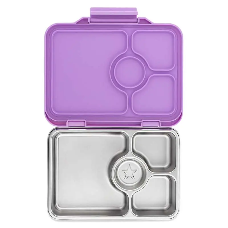 Yumbox Madkasse - Prêt - 4 rum - Lavender Purple