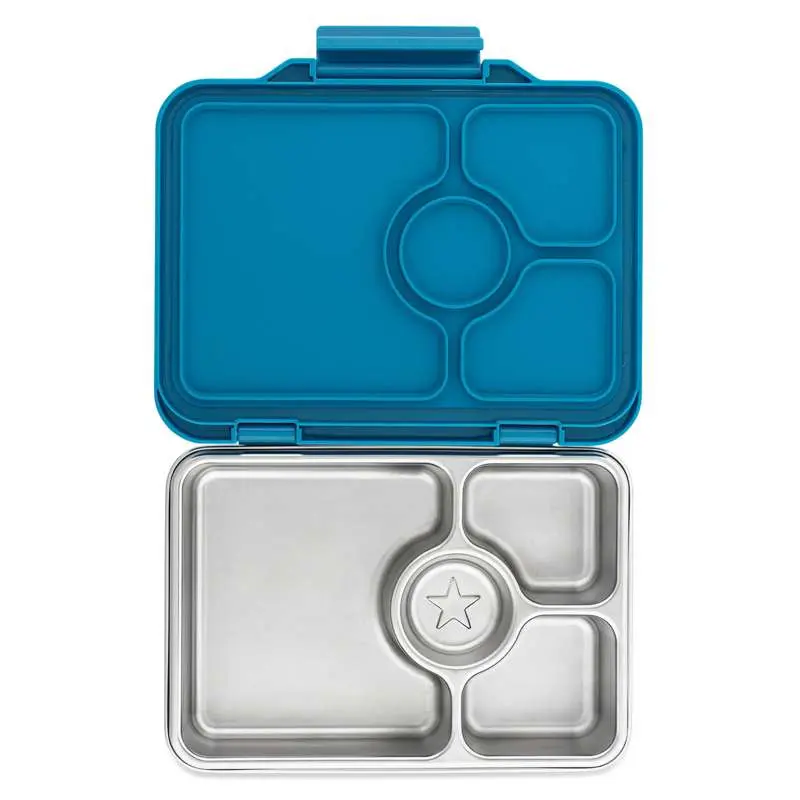 Yumbox Madkasse - Prêt - 4 rum - Normandy Blue
