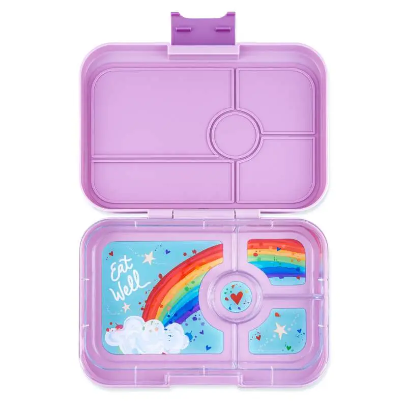 Yumbox Madkasse - Tapas XL - 4 rum - Seville Purple/Rainbow